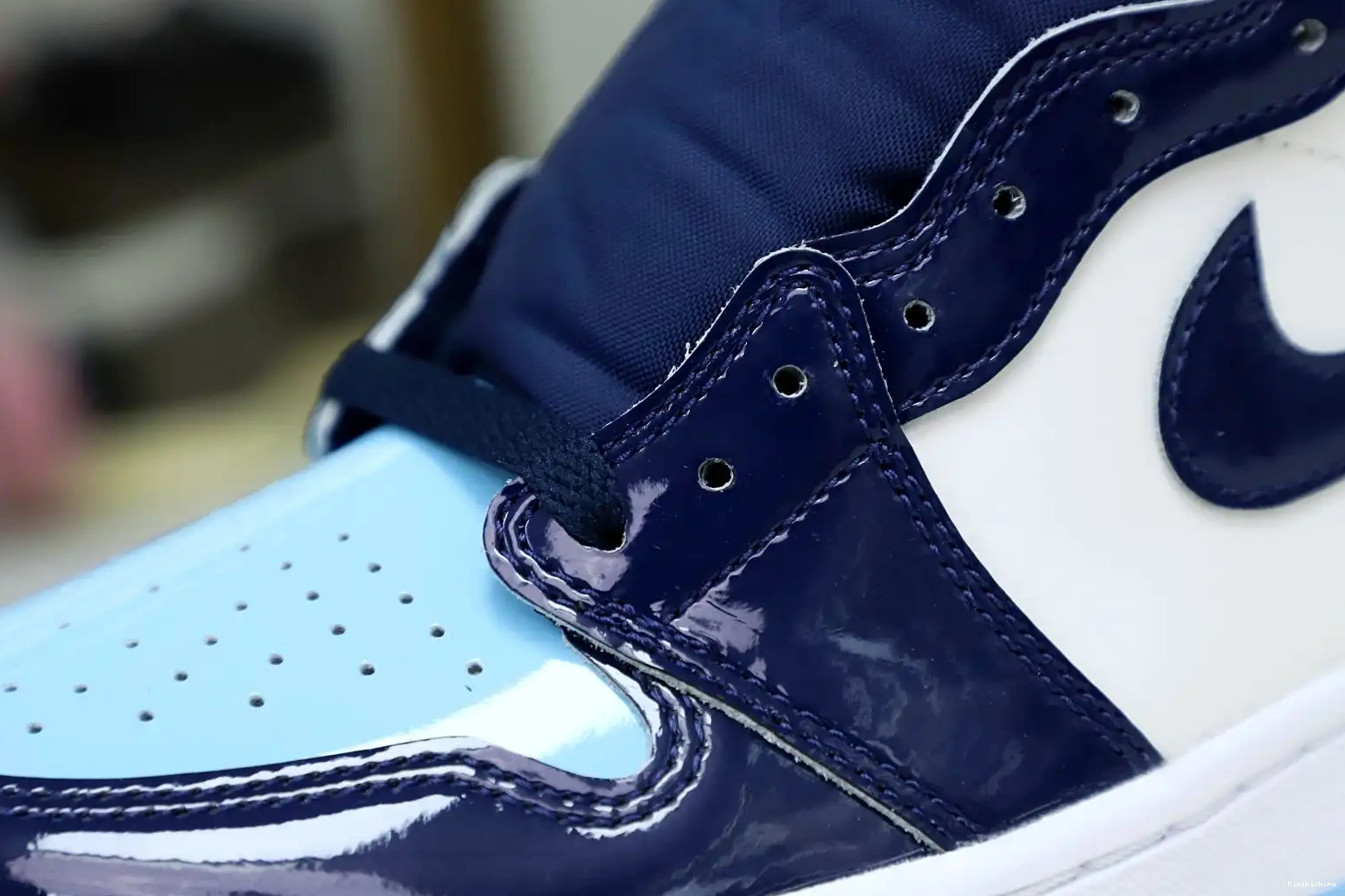 AIR HIGH 1 'BLUE WMNS Kimikick CHILL' OG RETRO JORDAN 0611